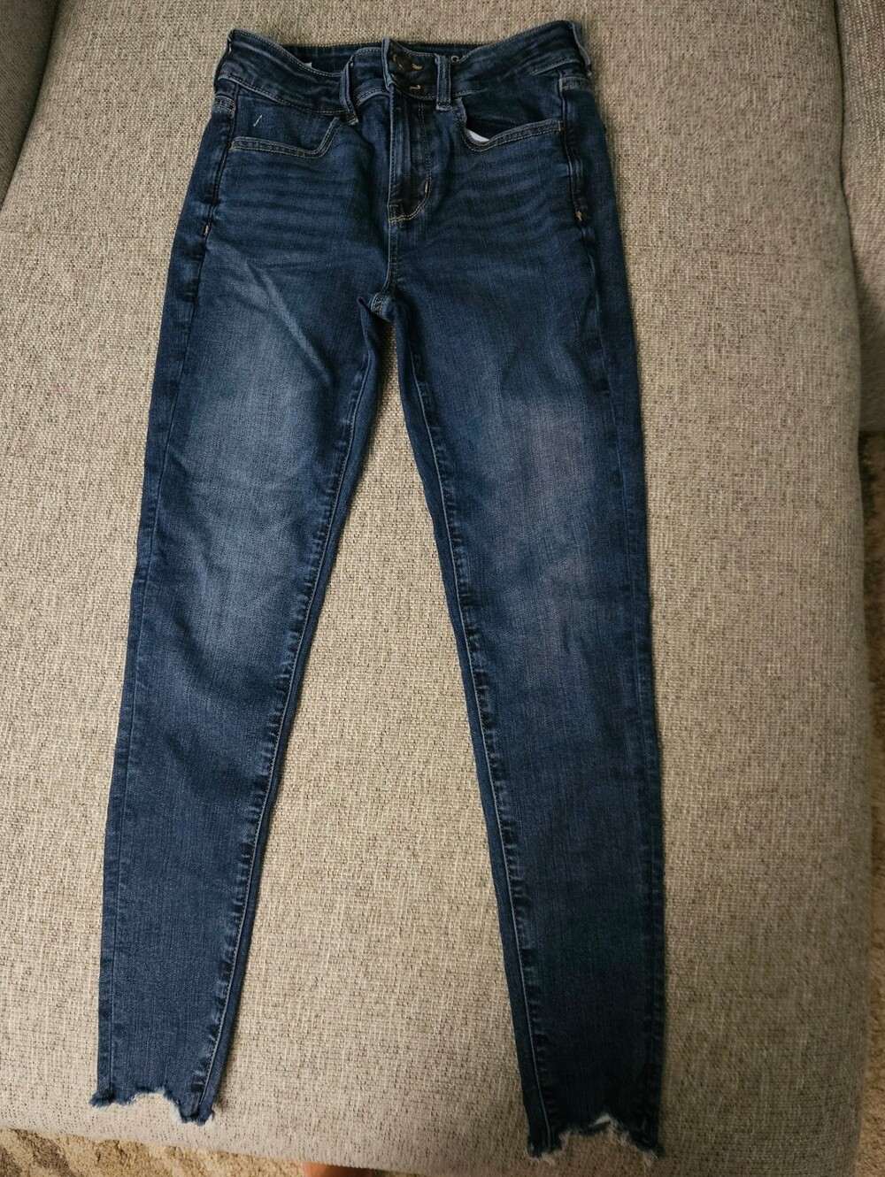 American Eagle Outfitters Dark Blue Skinny Jeans